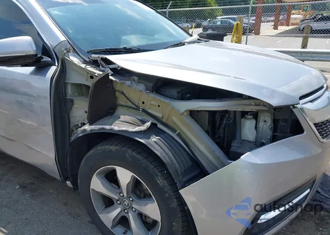 2016 Acura Mdx Acurawatch Plus Package from USA, damaged, VIN 5FRYD4H20GB046068